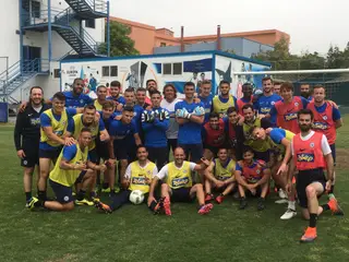Último treino no Atromitos