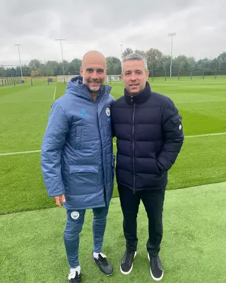 Guardiola e Çelikkaya