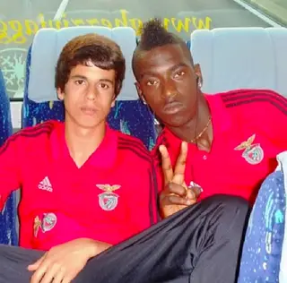 João Cancelo e Bruno Varela estiveram juntos na formação do Benfica