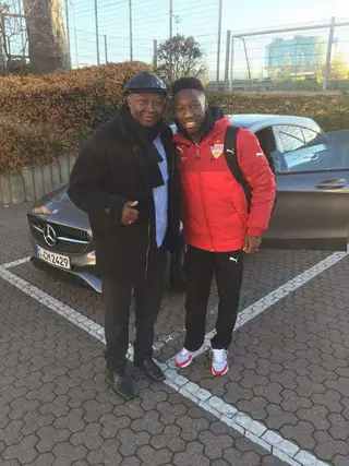 Com o pai