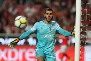No início de 2017/18, André Moreira defendeu as redes do SC Braga