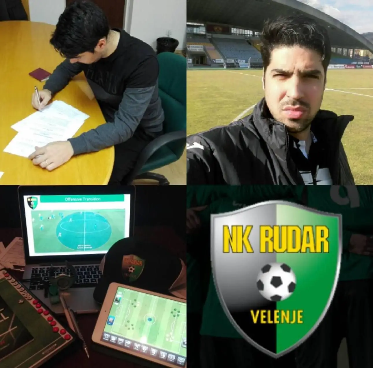 Em 2016/17, esteve no Rudar, da Eslovénia como treinador adjunto