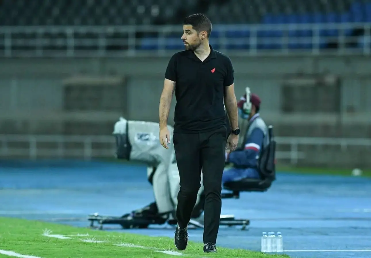 Durante um jogo pelo Athletico