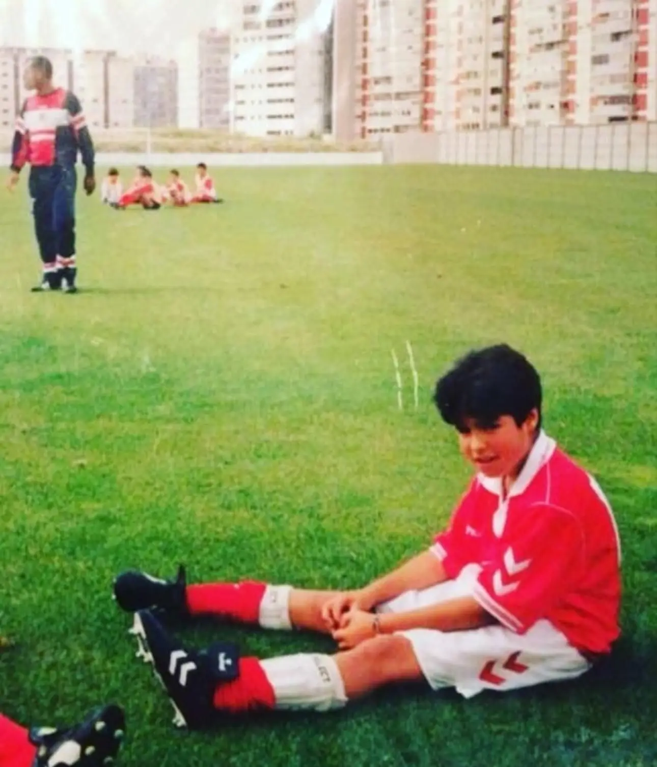 António começou a jogar no Benfica com oito anos  