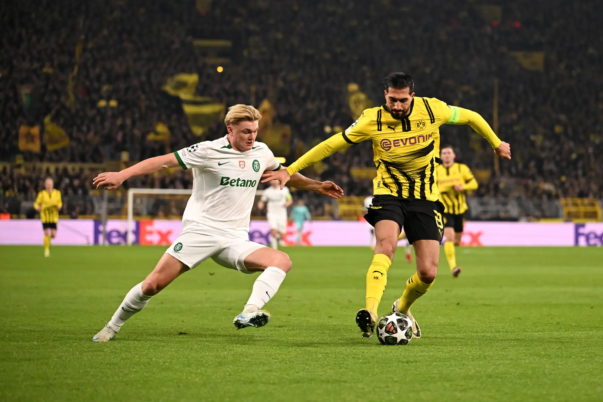 O Sporting fez de morto-vivo em Dortmund, onde caiu na Liga dos Campeões