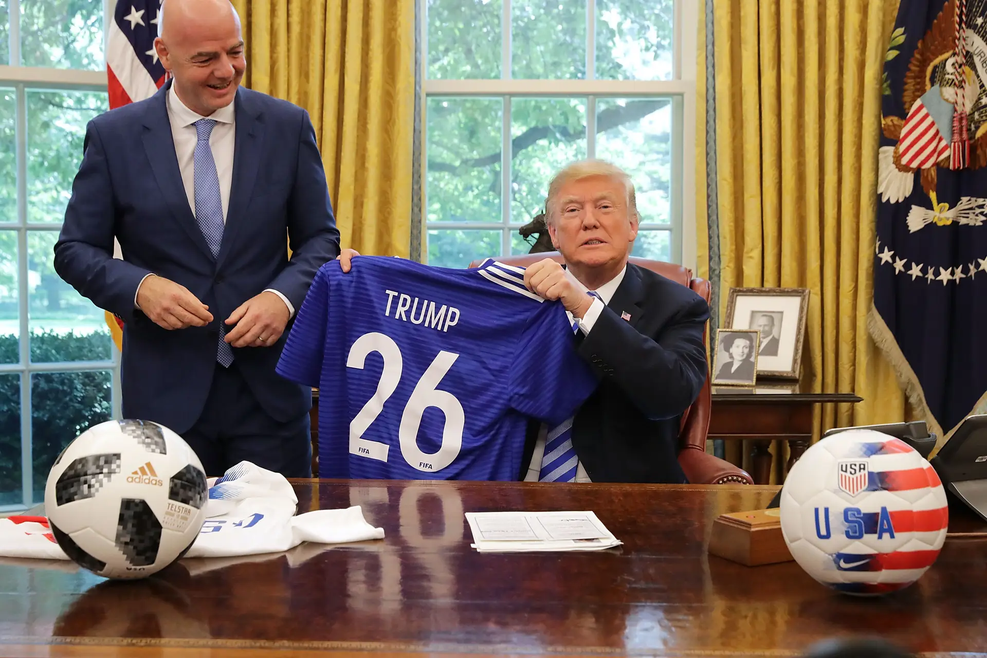 Trump ameaçou mudar cidades do Mundial 2026, a FIFA diz que “o futebol é maior” do que os políticos atuais e que “sobreviverá ao seu regime”