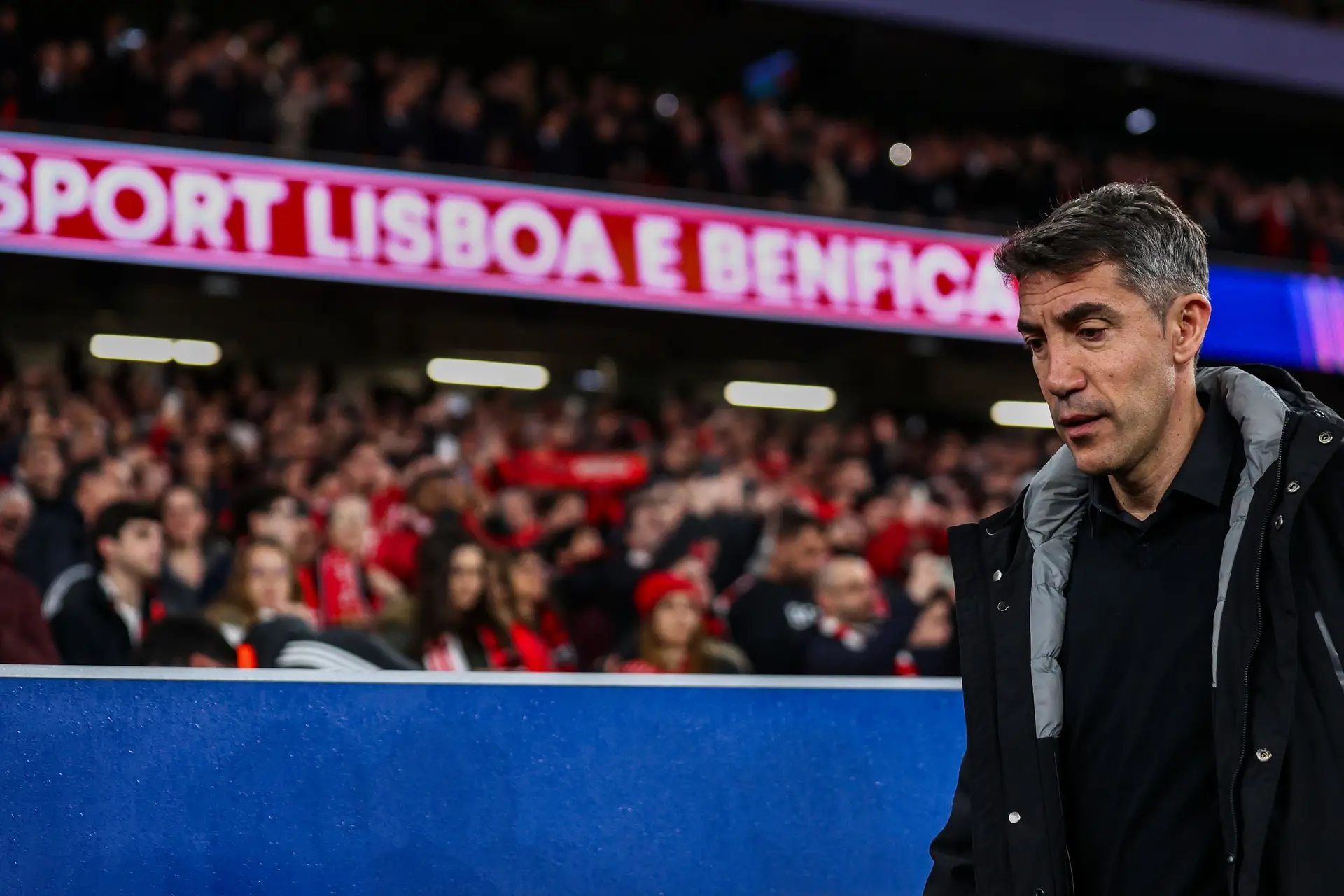 “Aconteceu o que previa: um resultado que deixa expectativas para o jogo seguinte”, diz Bruno Lage