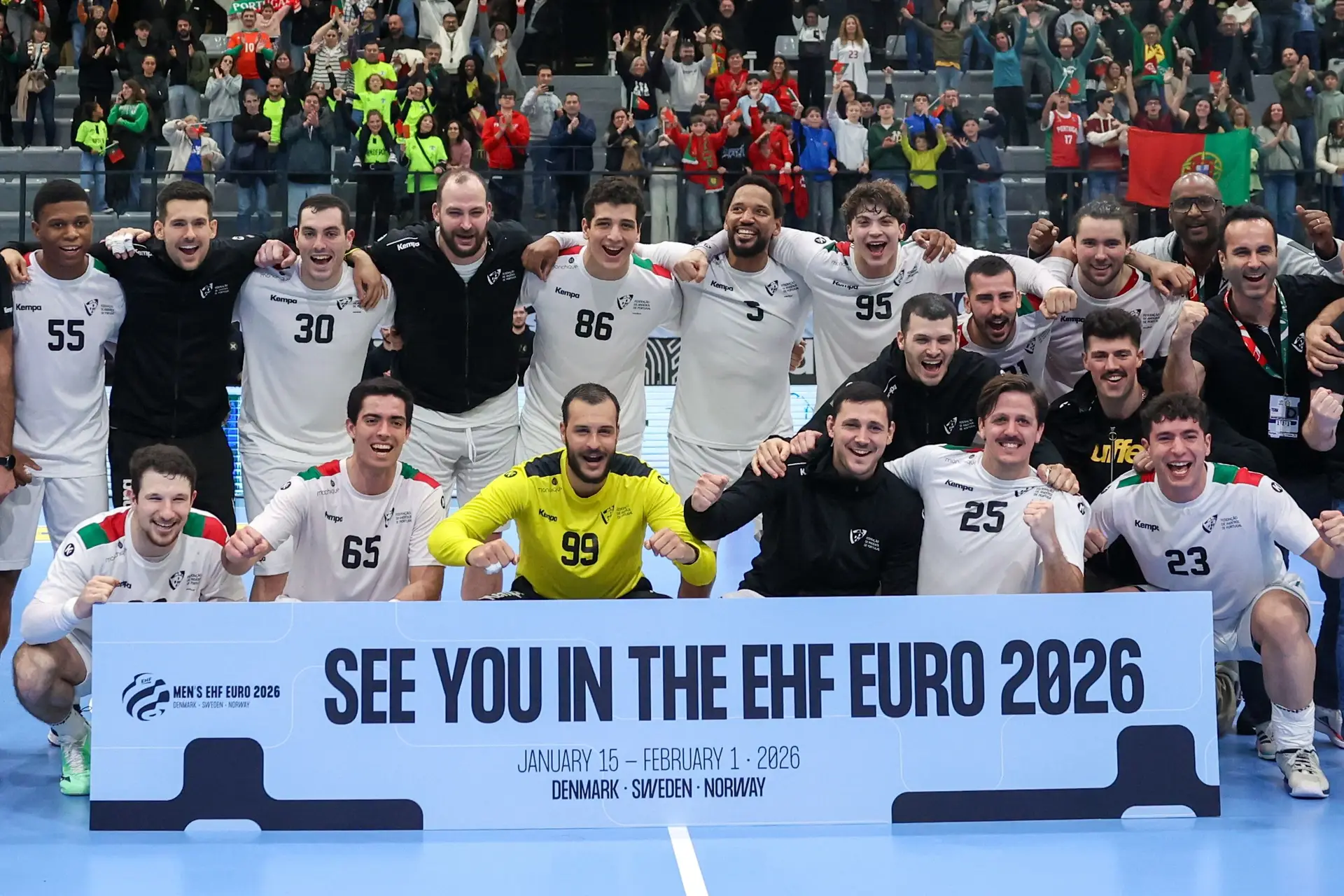 Os Hérois do Mar não abrandam: Portugal apurou-se para o quarto Europeu de andebol seguido