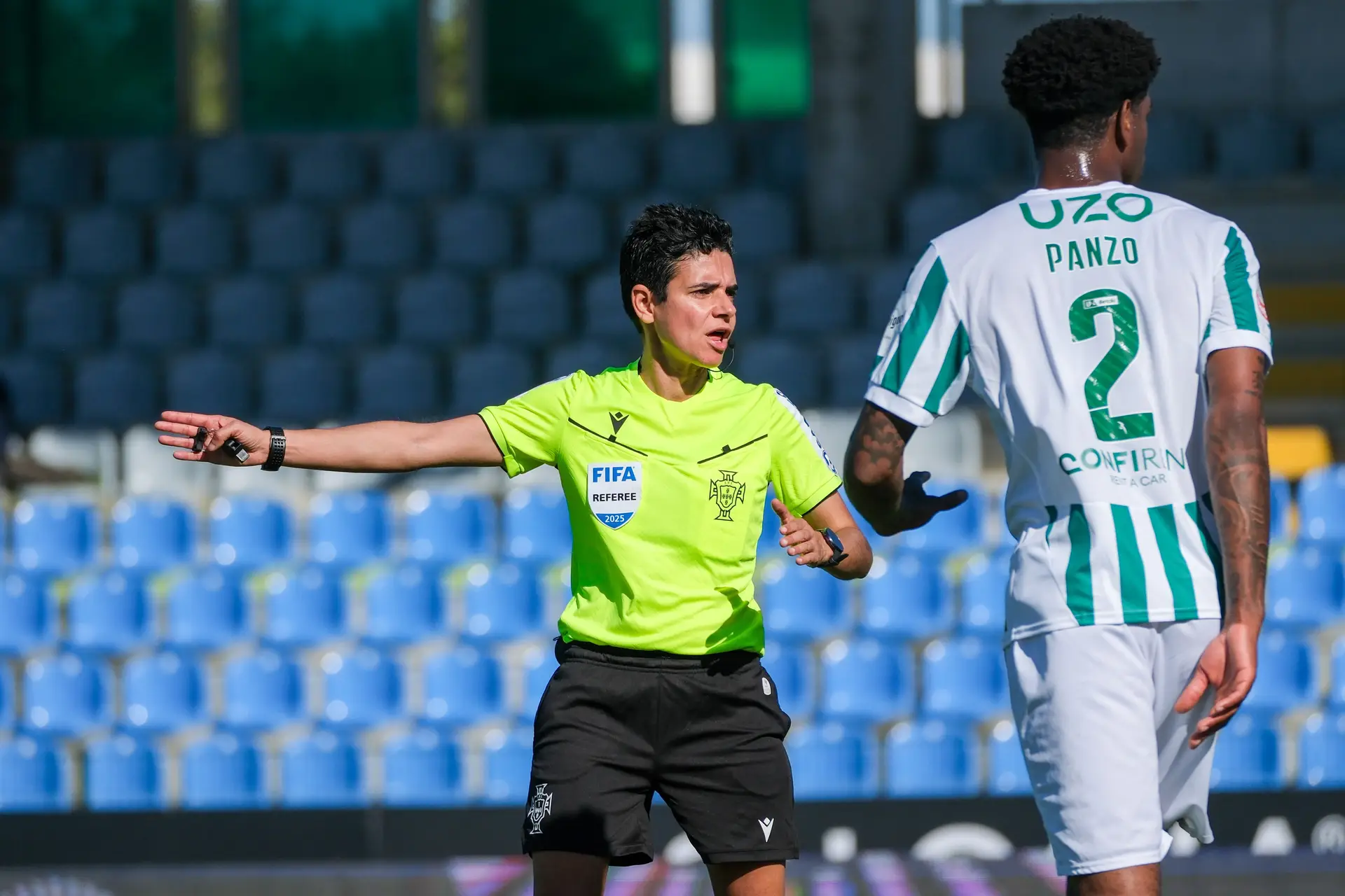 Após a estreia na I Liga masculina, a árbitra Catarina Campos foi ‘convocada’ para o Europeu feminino