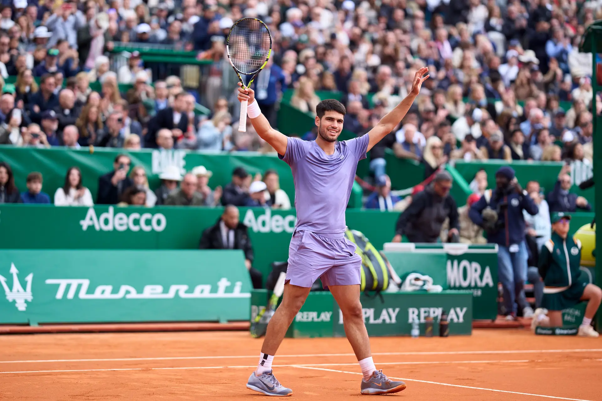 A primeira vez de Carlos Alcaraz no Masters de Monte Carlo, depois de um “mês difícil”