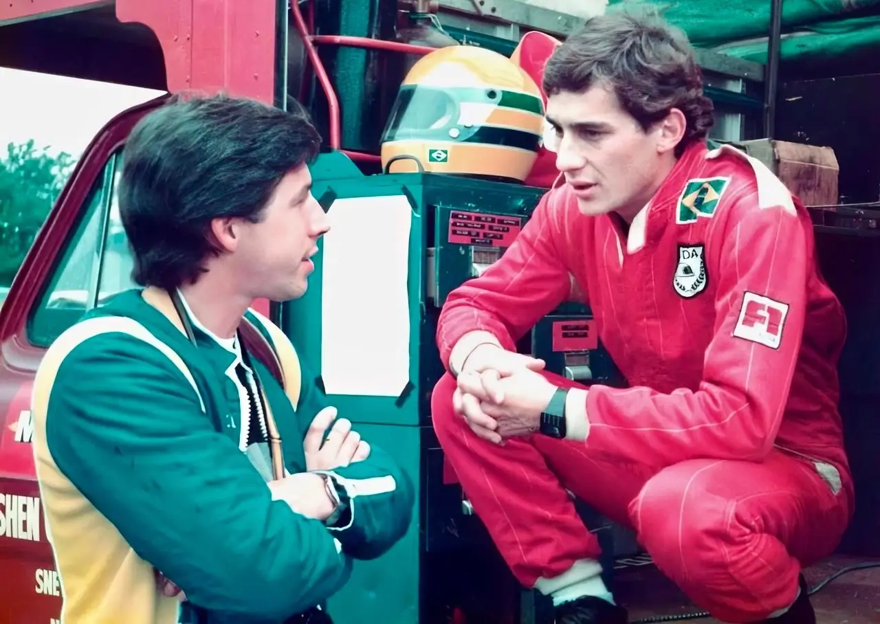 “Tínhamos o sonho de chegar à Fórmula 1 e em três anos conseguimos”: a história do primeiro fotógrafo de Senna, que a Netflix viralizou