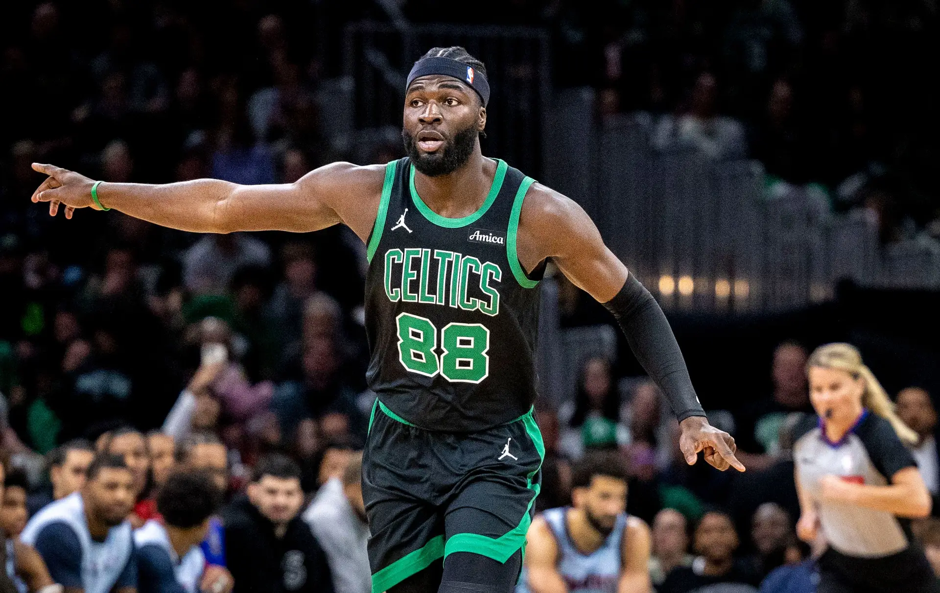 Neemias Queta e os Celtics vão defrontar os Orlando Magic na primeira ronda dos play-offs da NBA