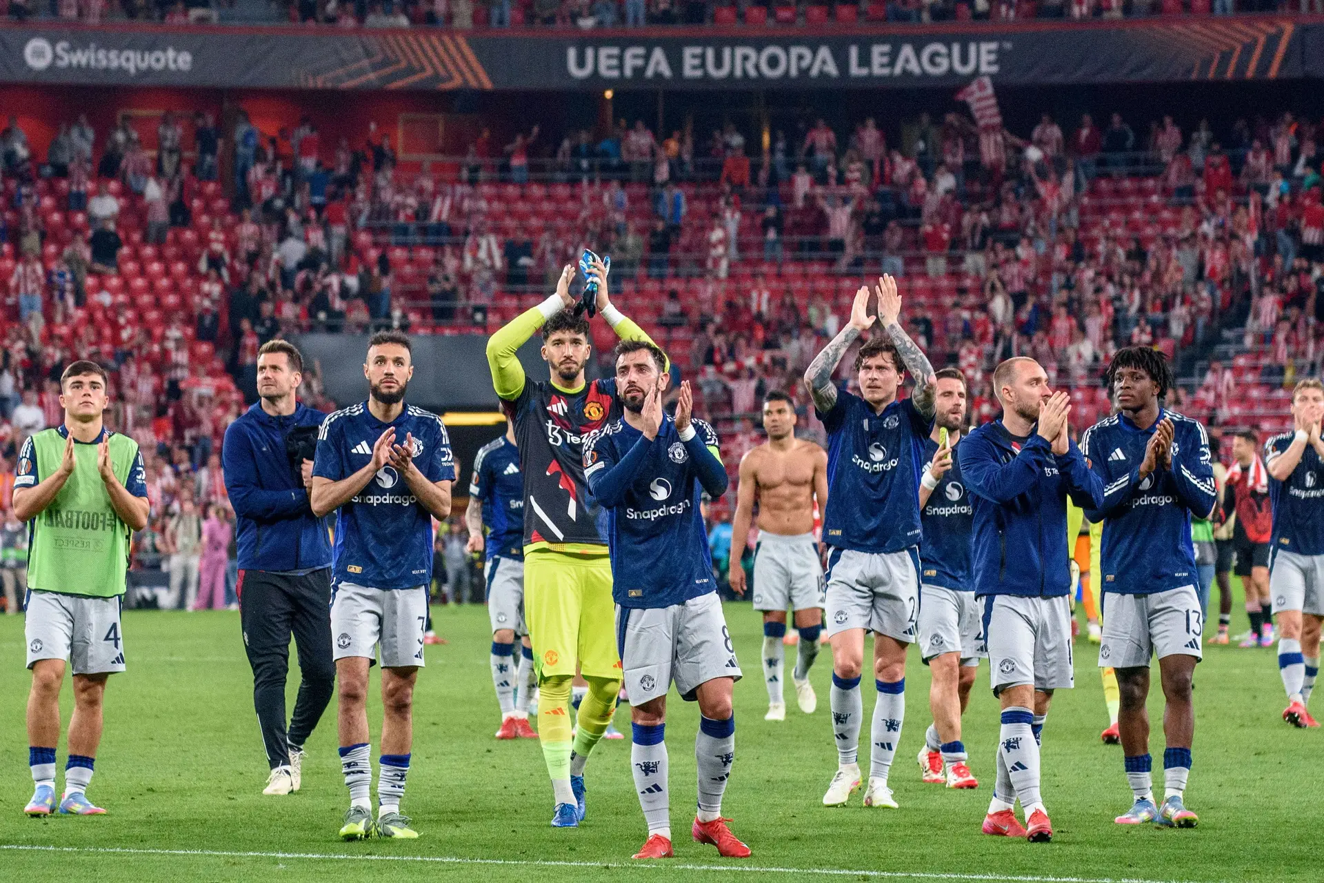 O United foi a Bilbau para sofrer. Mas, no jogo que foram dois jogos, Ruben Amorim teve uma estranha noite de felicidade