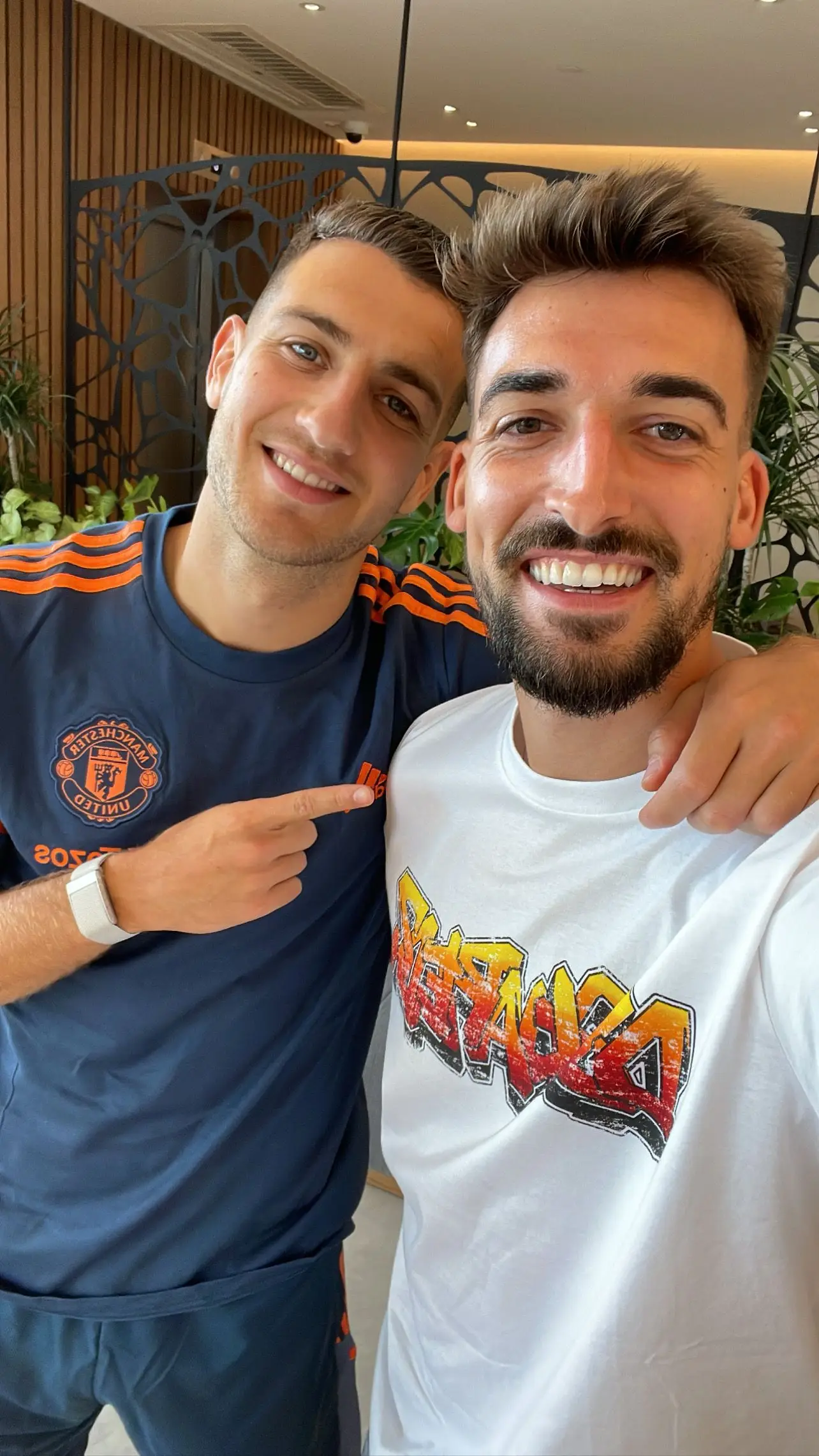 Diogo Dalot e Hélder Ferreira
