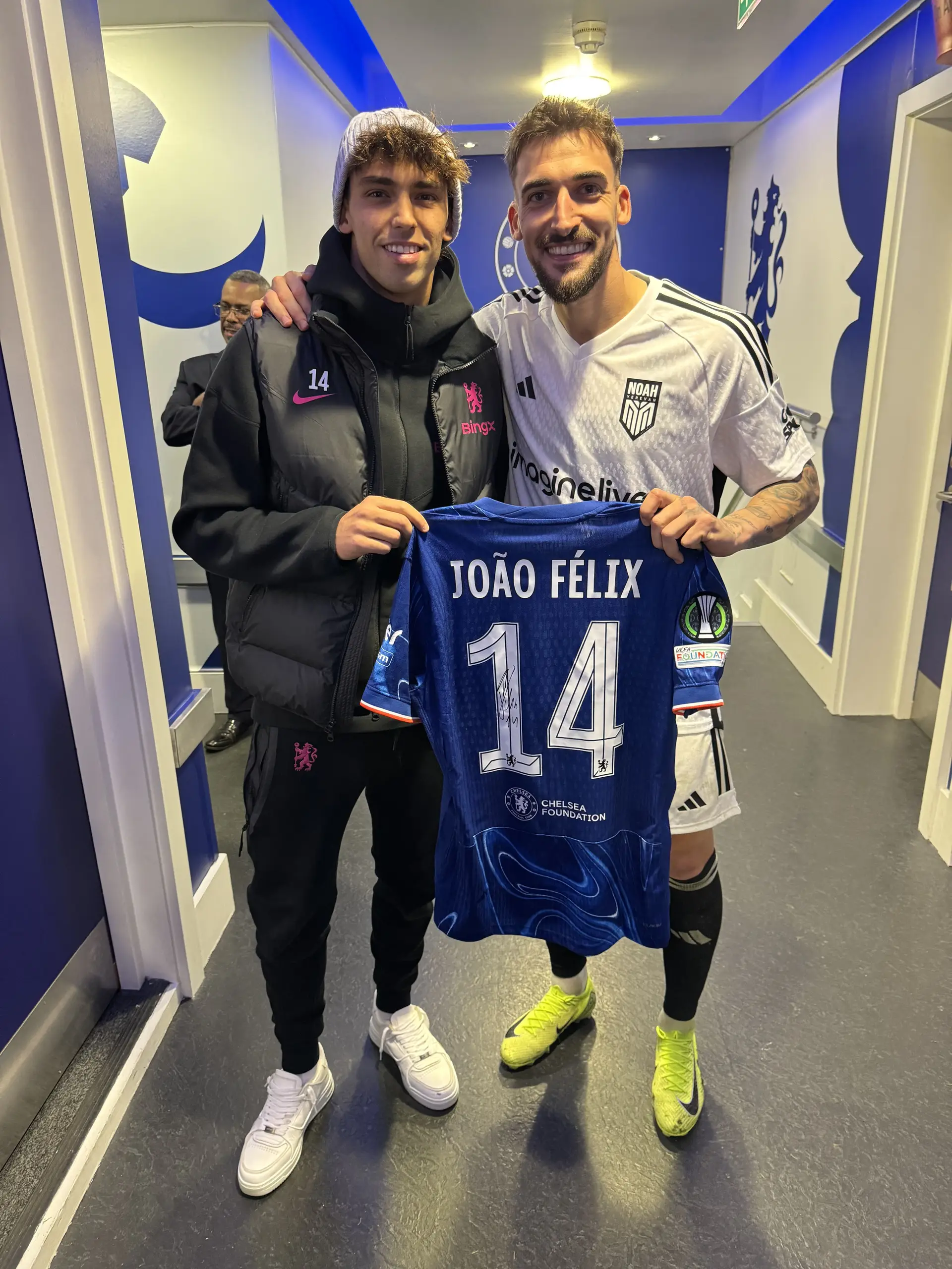 João Félix e Hélder Ferreira
