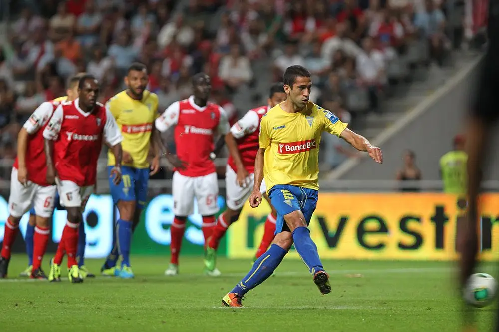 Evandro Goebel chegou ao Estoril Praia, em 2012/13