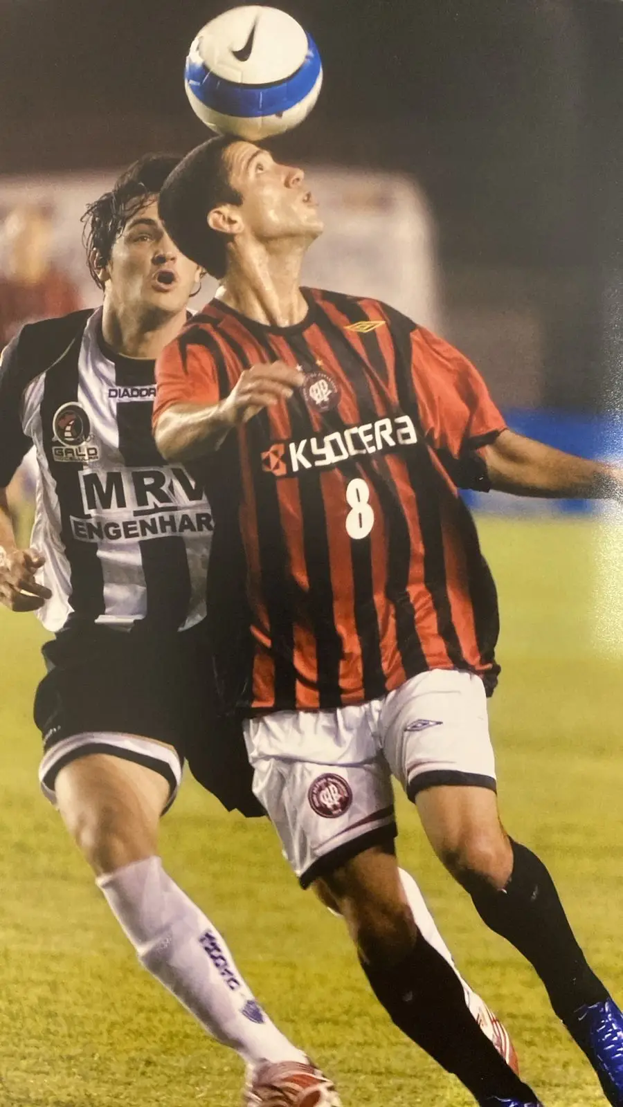 Evandro fez toda a formação no Athletico Paranaense