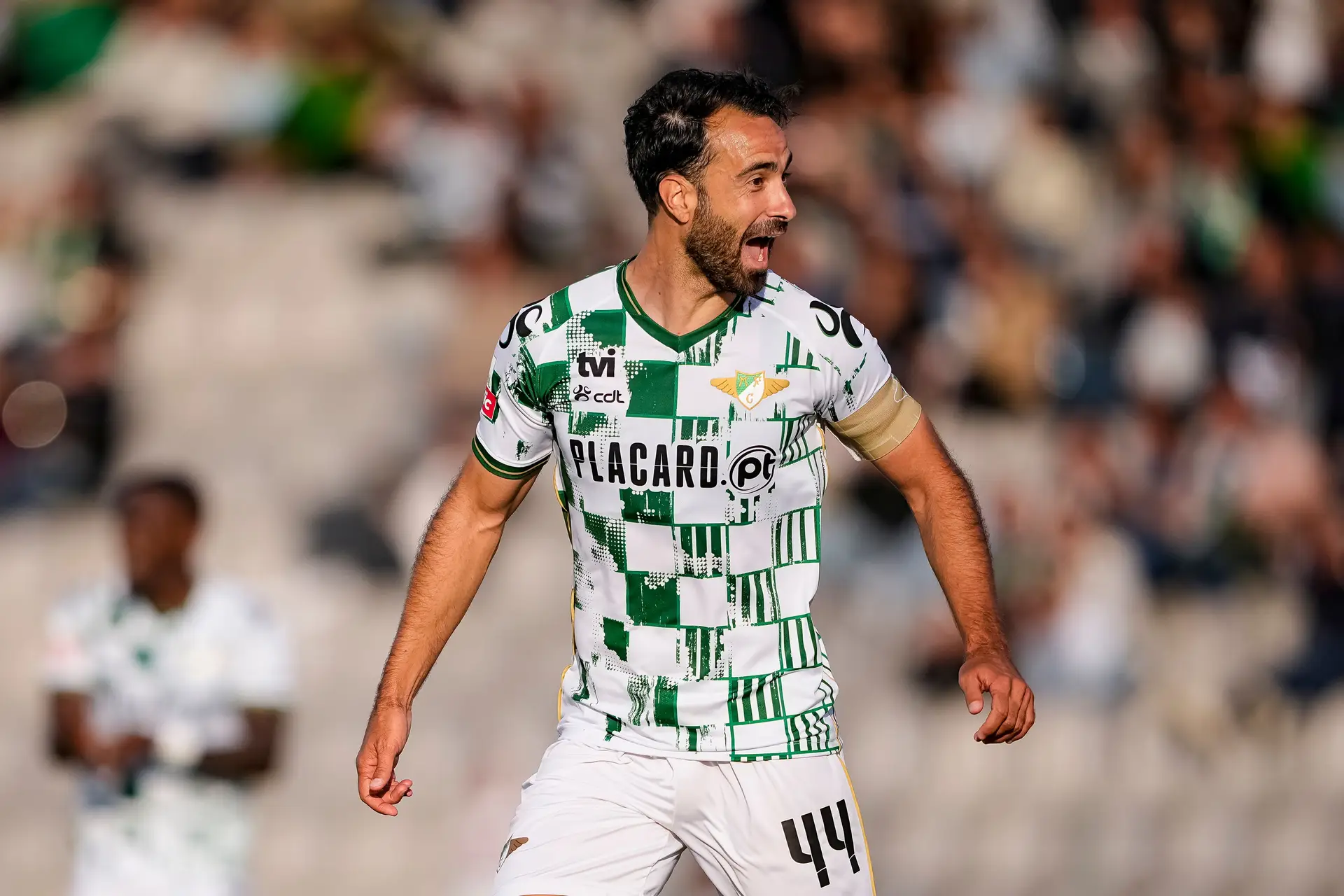 Marcelo, defesa central e capitão do Moreirense