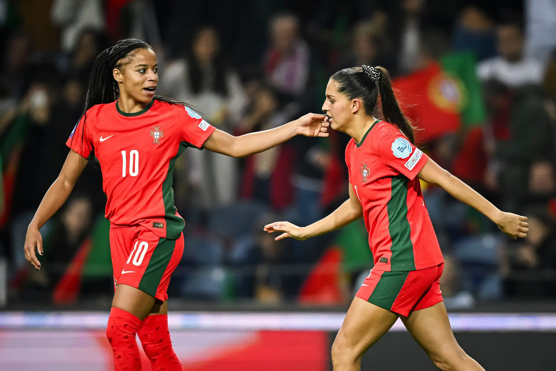 De uma antiga campeã para uma potencial campeã: Jéssica Silva espera que o “talento raro” de Kika Nazareth vença a Champions em Lisboa