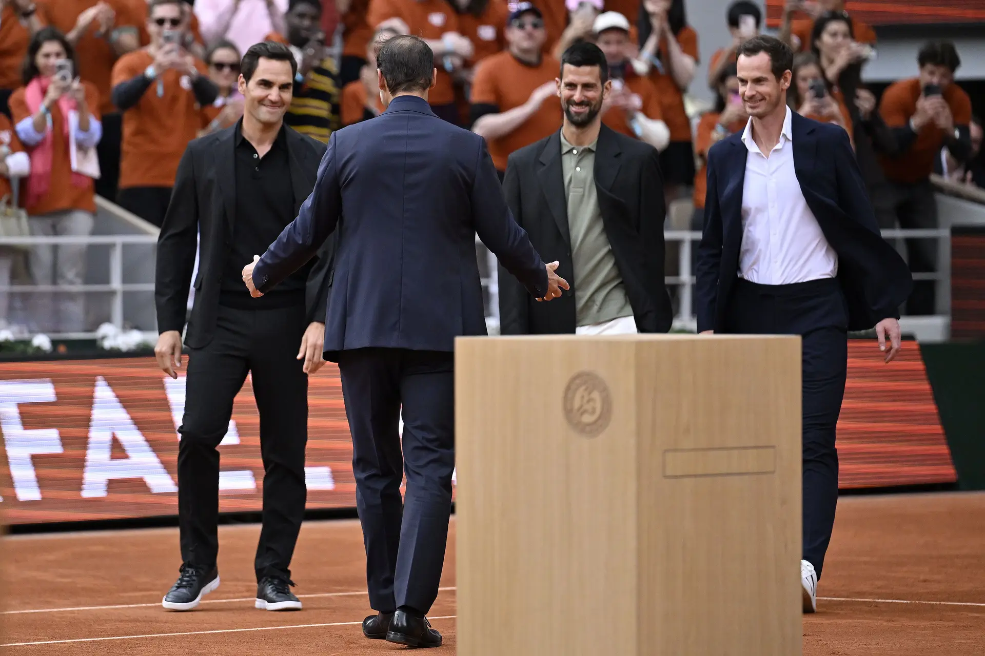 Nuno Borges sobreviveu ao dia em que Roland-Garros convidou as lendas para prestar a sua grande homenagem a Rafael Nadal