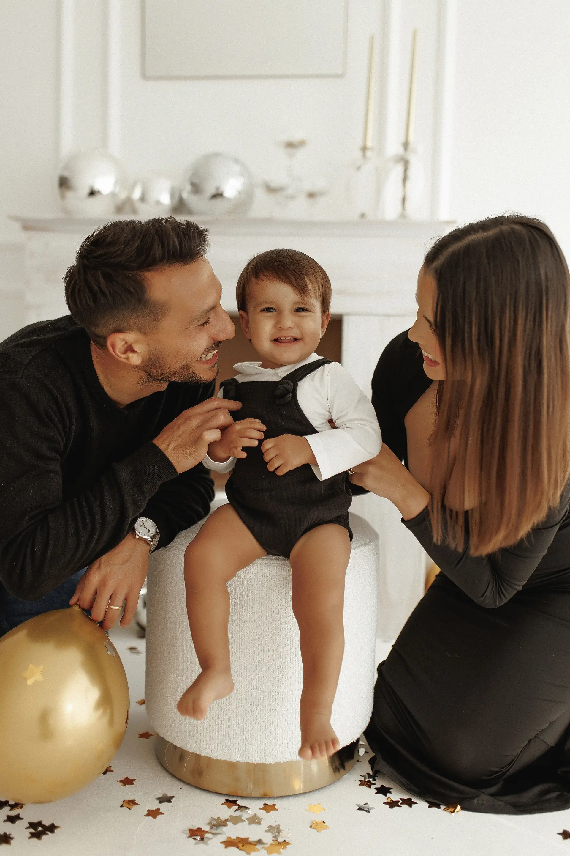 João com a mulher e o filho Salvador