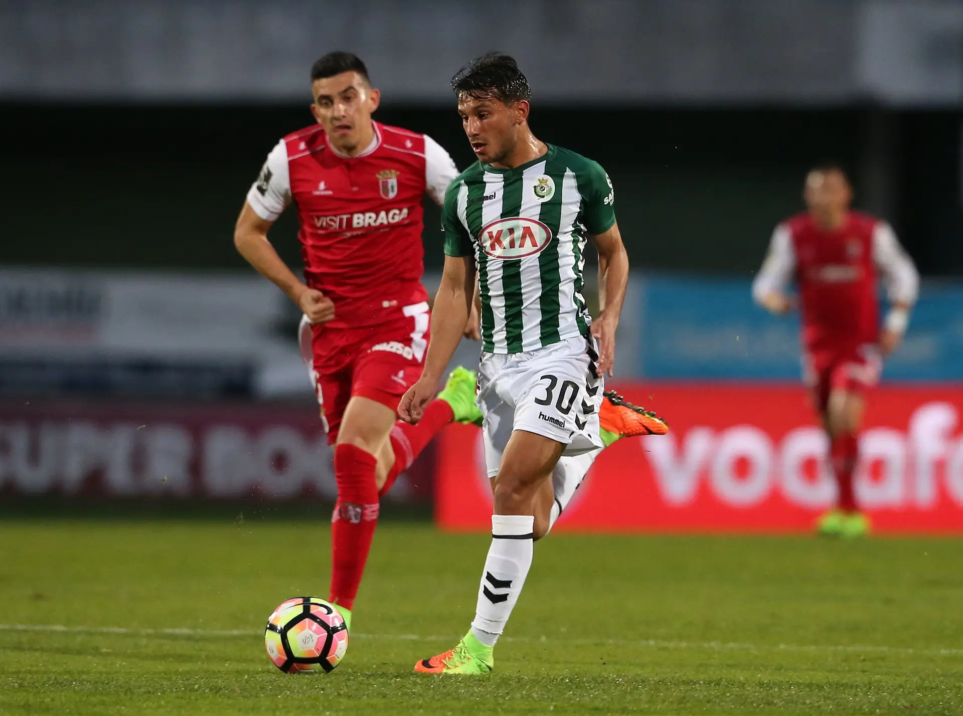 Em 2016/17, João Carvalho foi emprestado ao V. Setúbal