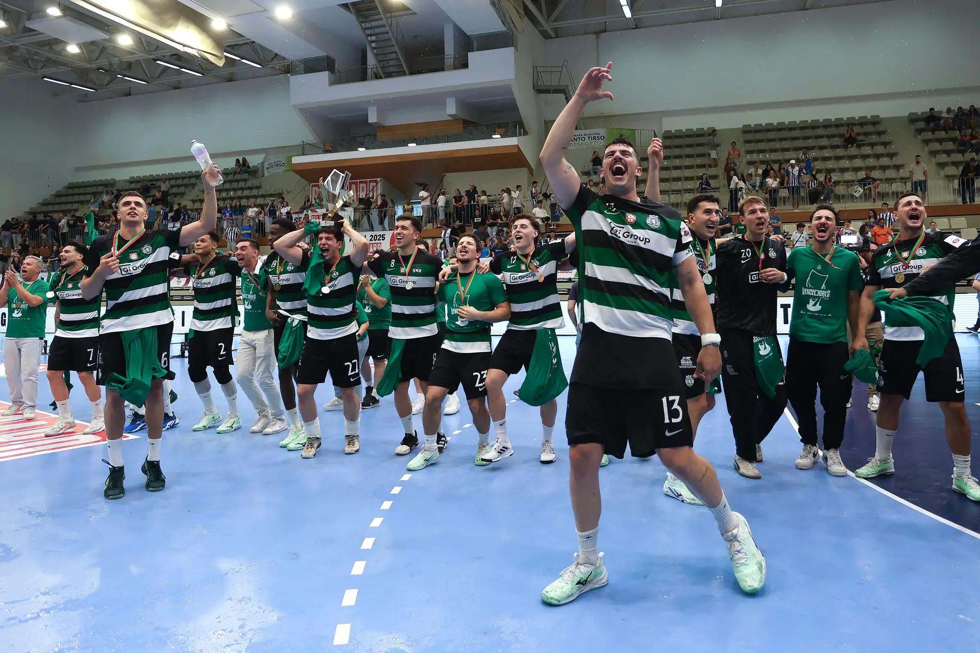 O Sporting conquistou a Taça de Portugal, fazendo o pleno no andebol português esta época