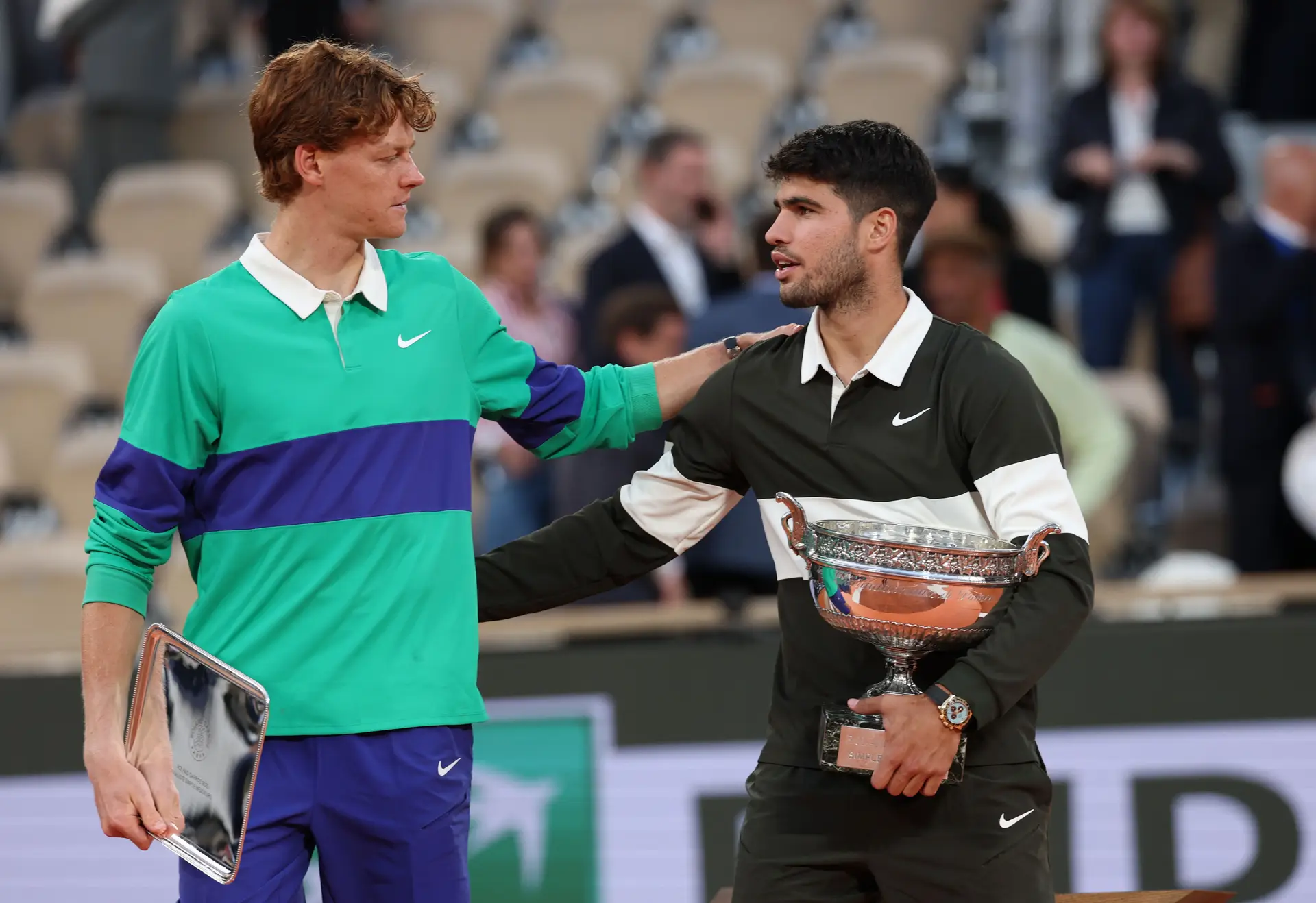 Se é possível afirmá-lo, Alcaraz foi melhor do que Sinner na maior final de Roland-Garros. Mas só por pouco, mesmo muito pouco