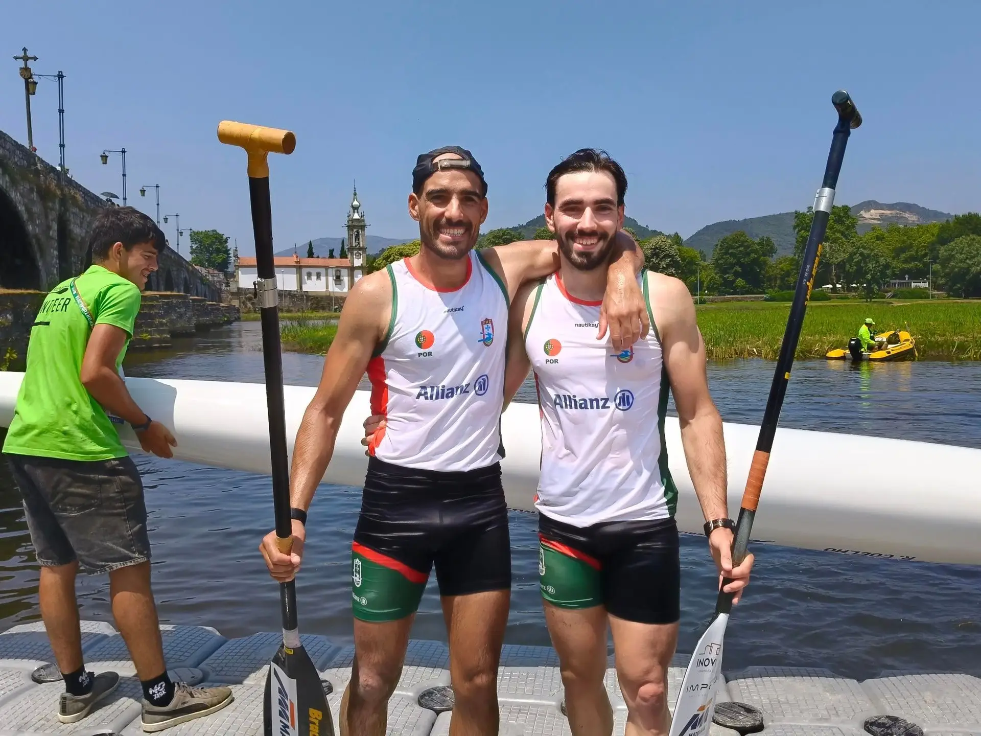 Mais ouro dado pela canoagem a Portugal: Rui Lacerda e Ricardo Coelho são campeões europeus de maratonas