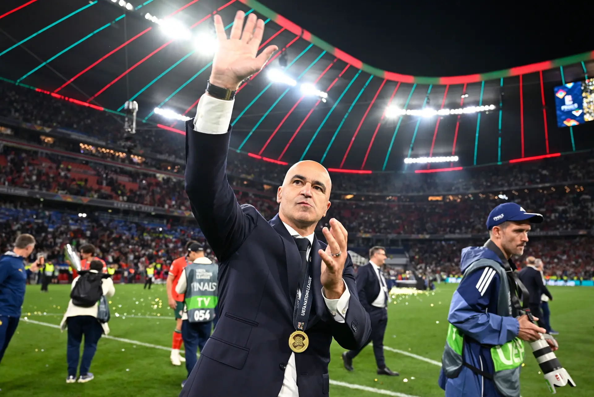 Roberto Martínez: “Muito orgulhoso, as finais são para ganhar, é preciso ter capacidade para sofrer como equipa, resiliência”