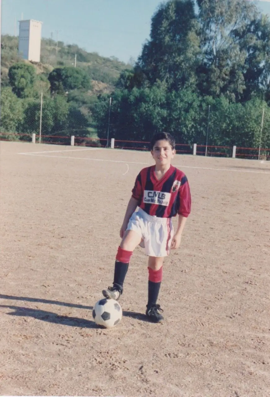 O jovem alentejano no campo do Despertar SC