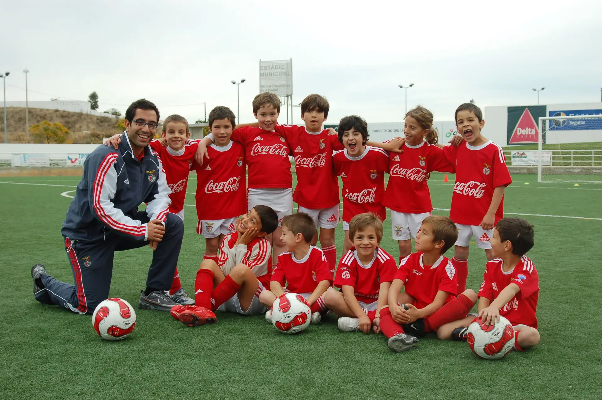 Acácio abriu a escola Geração Benfica, em Beja