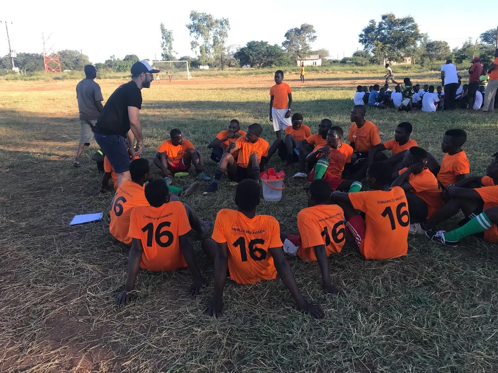 O treinador alentejano fez voluntariado em Moçambique, em 2017 e 2019