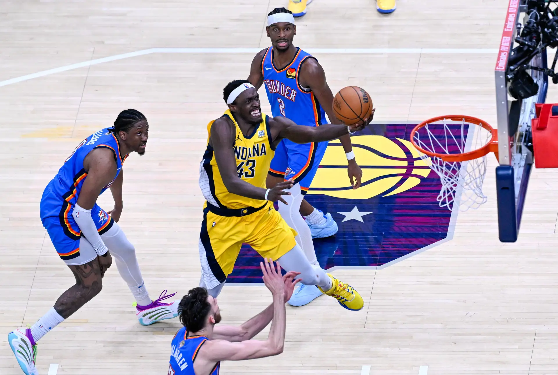 Os Pacers dizimaram os Thunder e a final da NBA vai ser decidida só no sétimo jogo