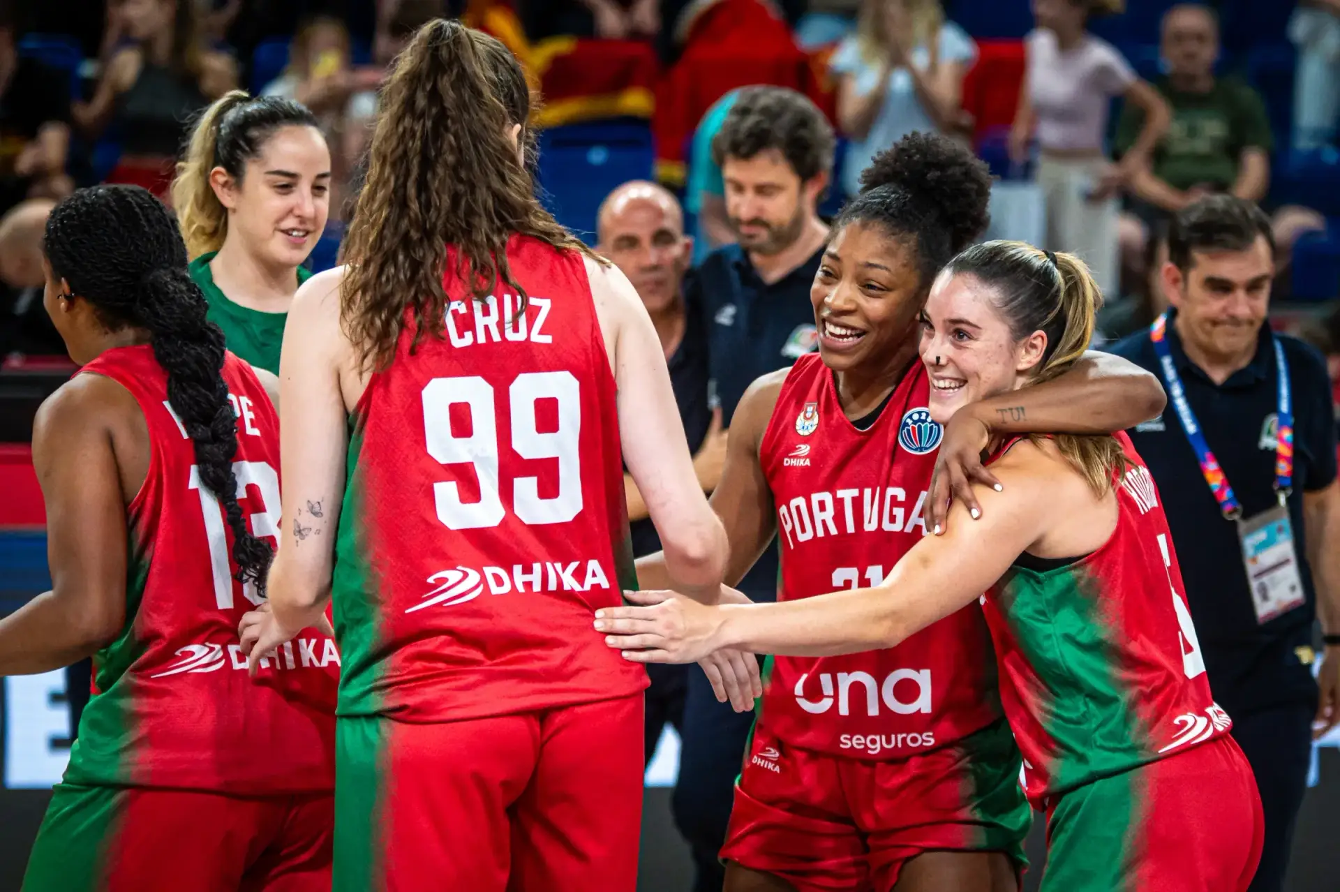 Portugal despede-se do Eurobasket feminino com vitória histórica sobre Montenegro