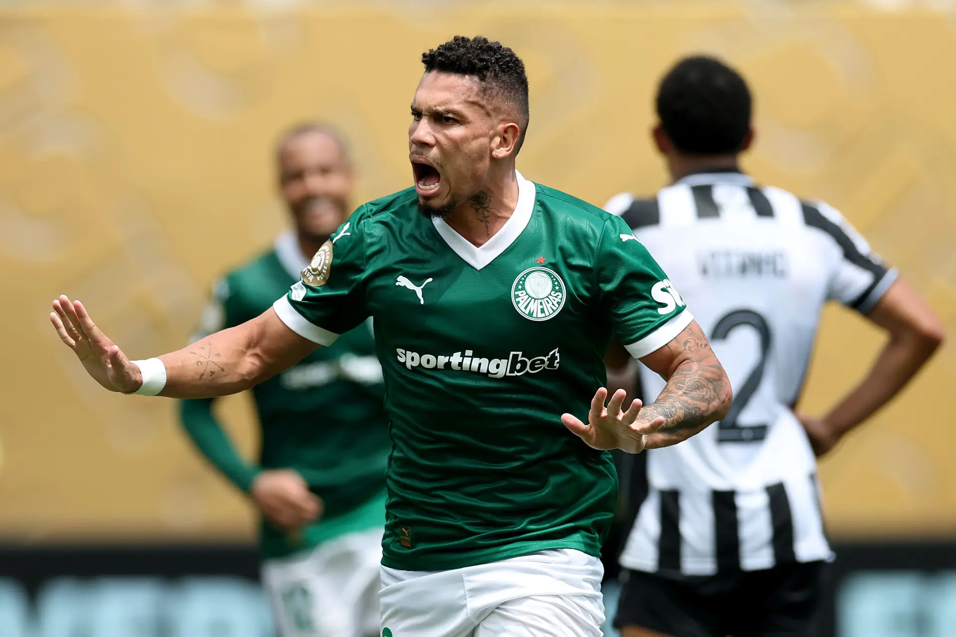 Choques, colisões, faltas, paragens. No fim de tudo, Paulinho trouxe a arte e levou o Palmeiras para os quartos de final