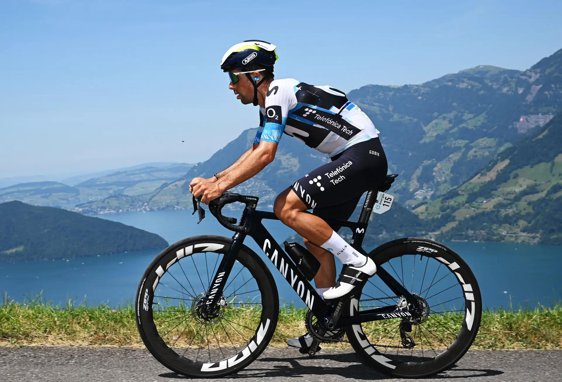 Nelson Oliveira, de 36 anos, compete no World Tour desde 2011