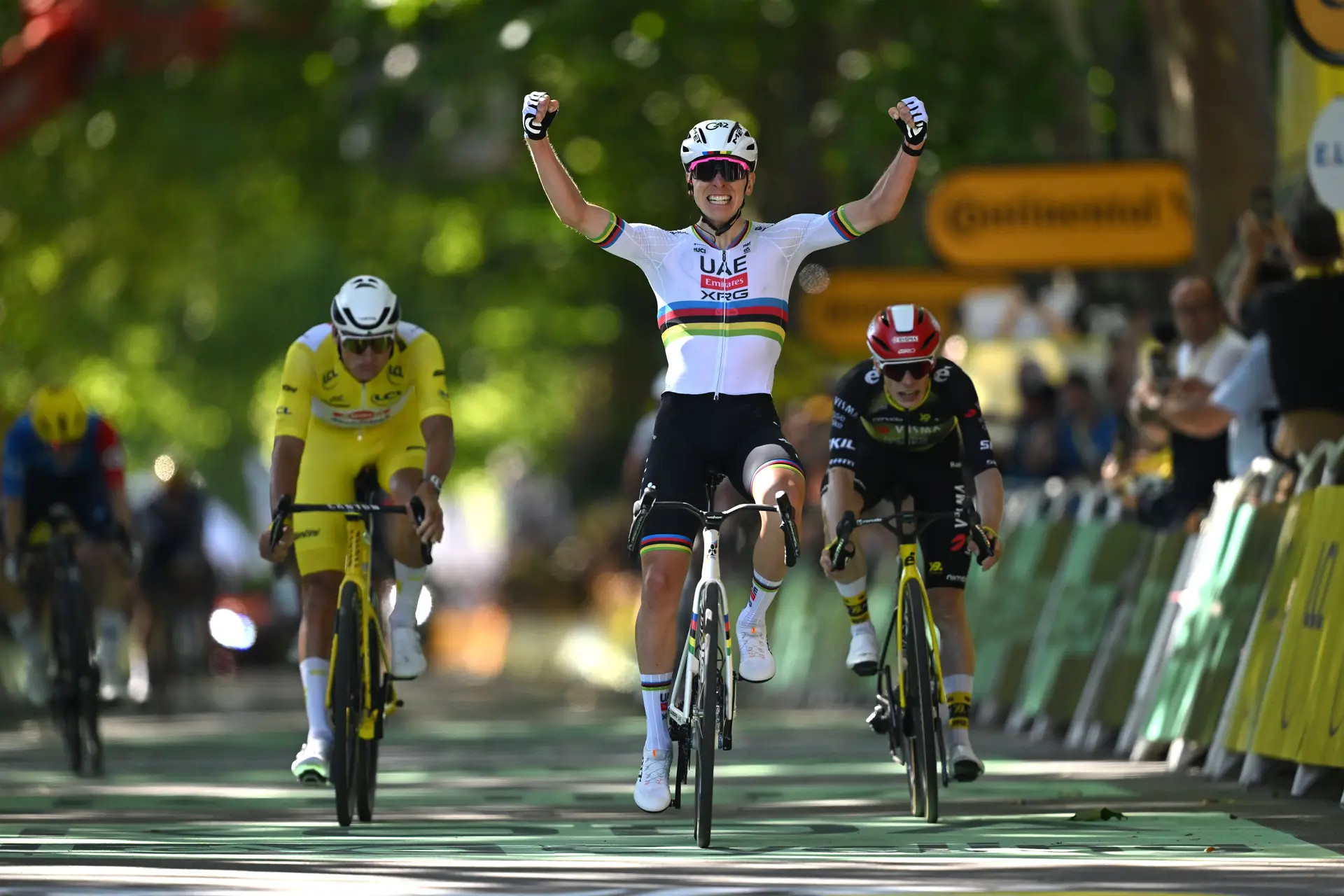 Tour de France. A 100.ª sinfonia de Pogačar foi lançada pelo brilhantismo de João Almeida