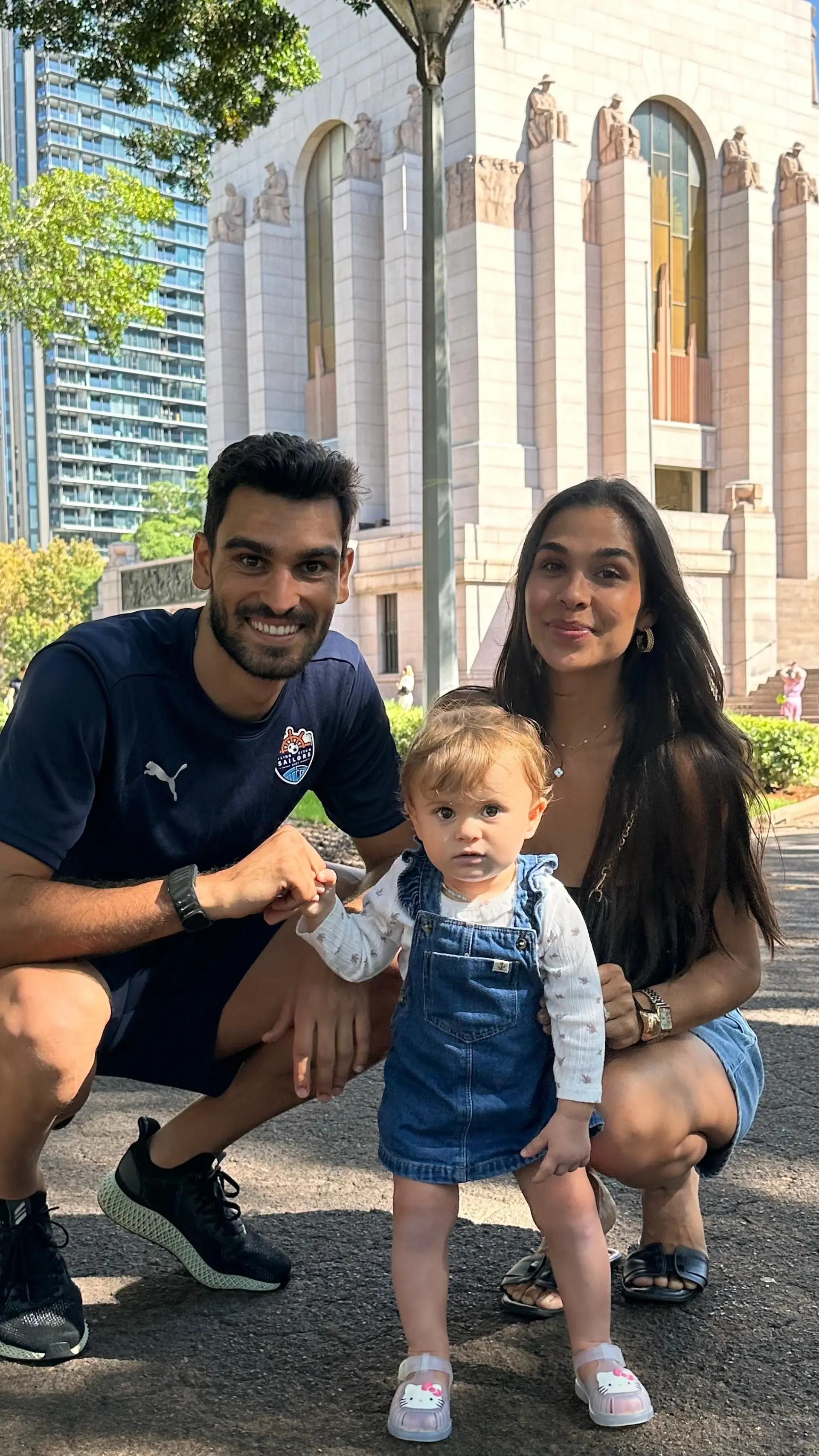 Rui Pires com a mulher e a filha Carolina