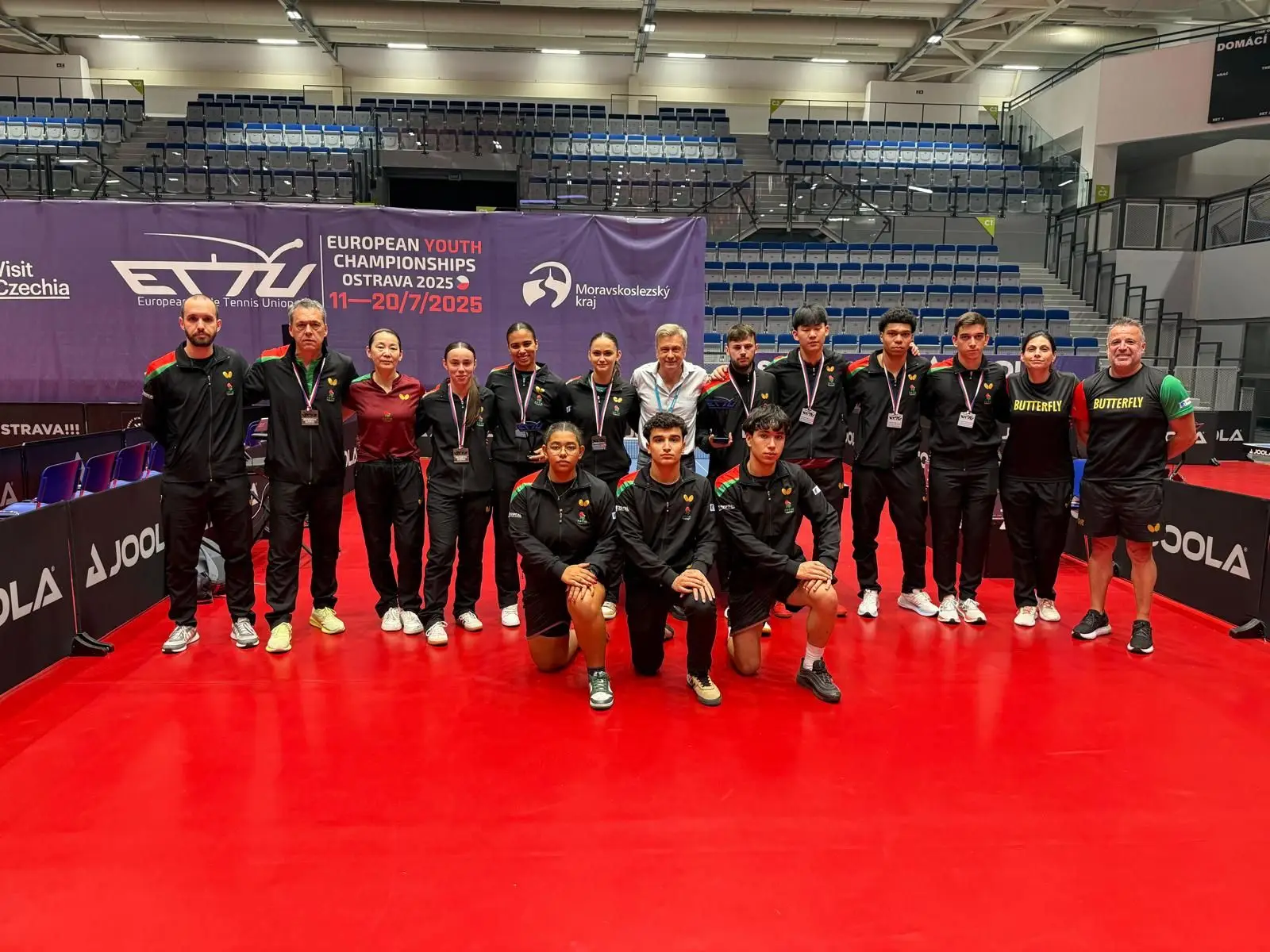 Portugal é vice-campeão da Europa sub-19 em ténis de mesa