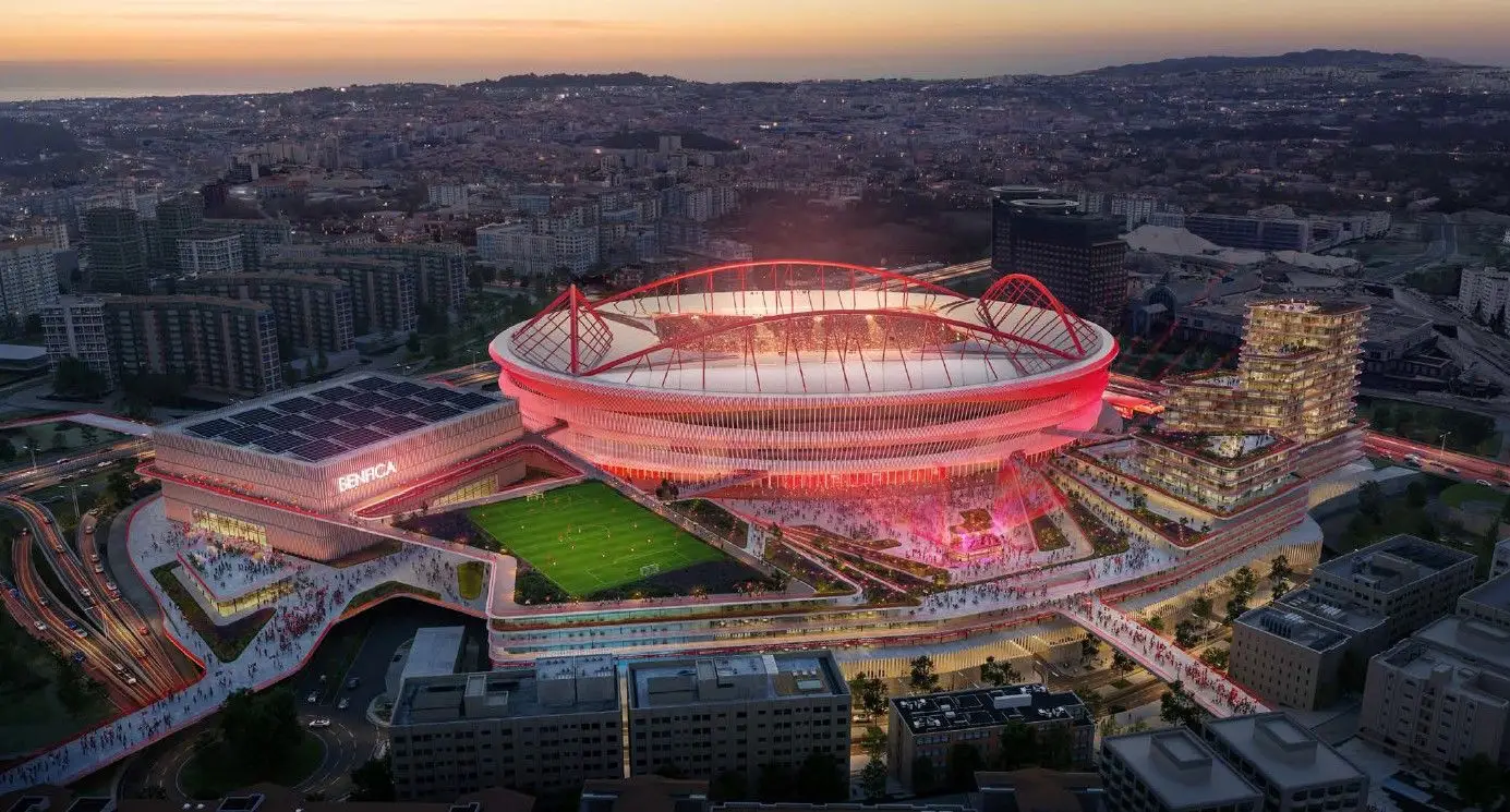 O trunfo eleitoral de Rui Costa chama-se Benfica District: estádio renovado, três pavilhões (um de 10 mil lugares), piscina, teatro e hotel