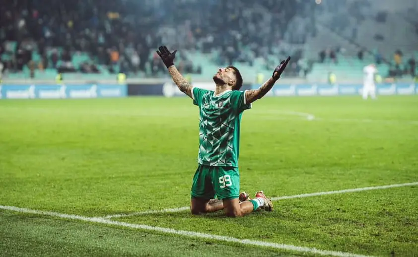 A agradecer por mais um golo marcado ao serviço do Olimpija Ljubljana