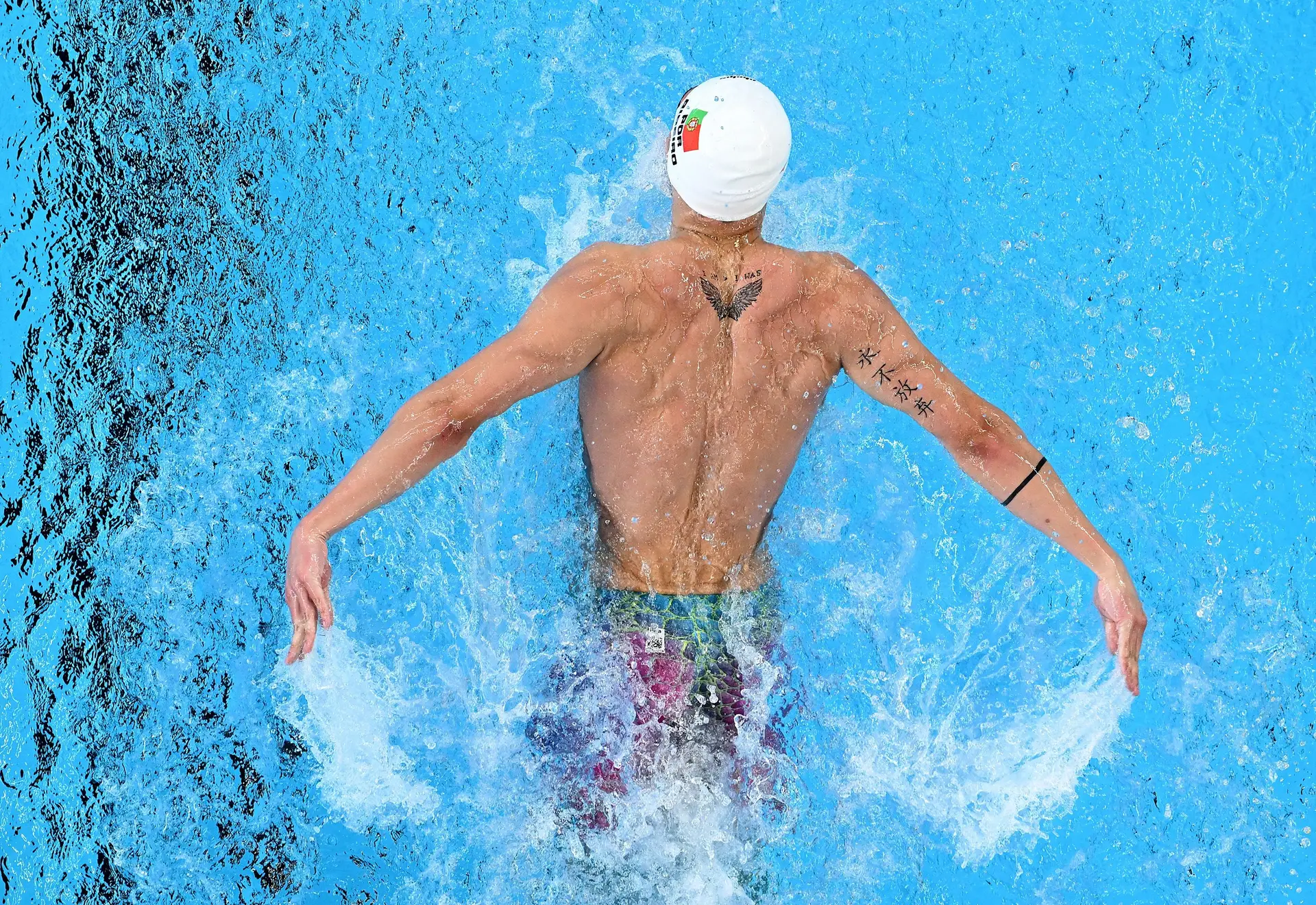 Os melhores 50 metros de Diogo Ribeiro ficaram a 10 centésimos das medalhas nos Mundiais