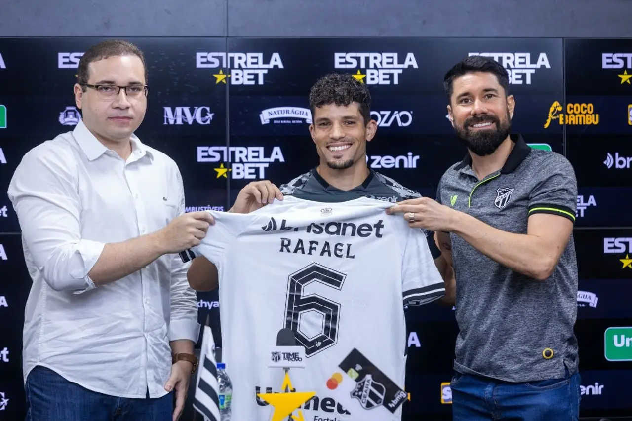 Rafael assinou pelo Ceará, do Brasil, em 2024