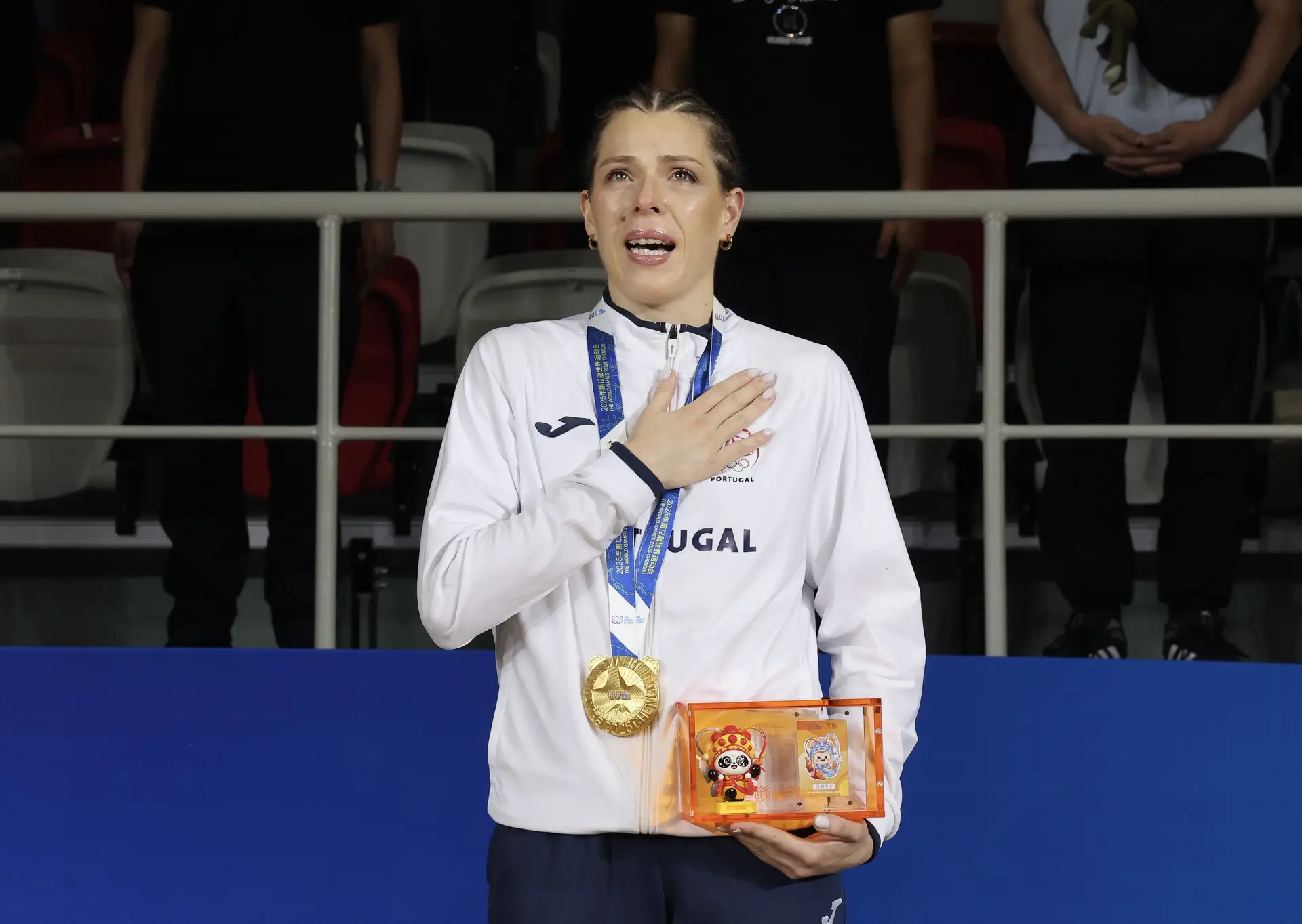 Catarina Dias é de ouro no kickboxing dos Jogos Mundiais e Portugal já vai em 10 medalhas