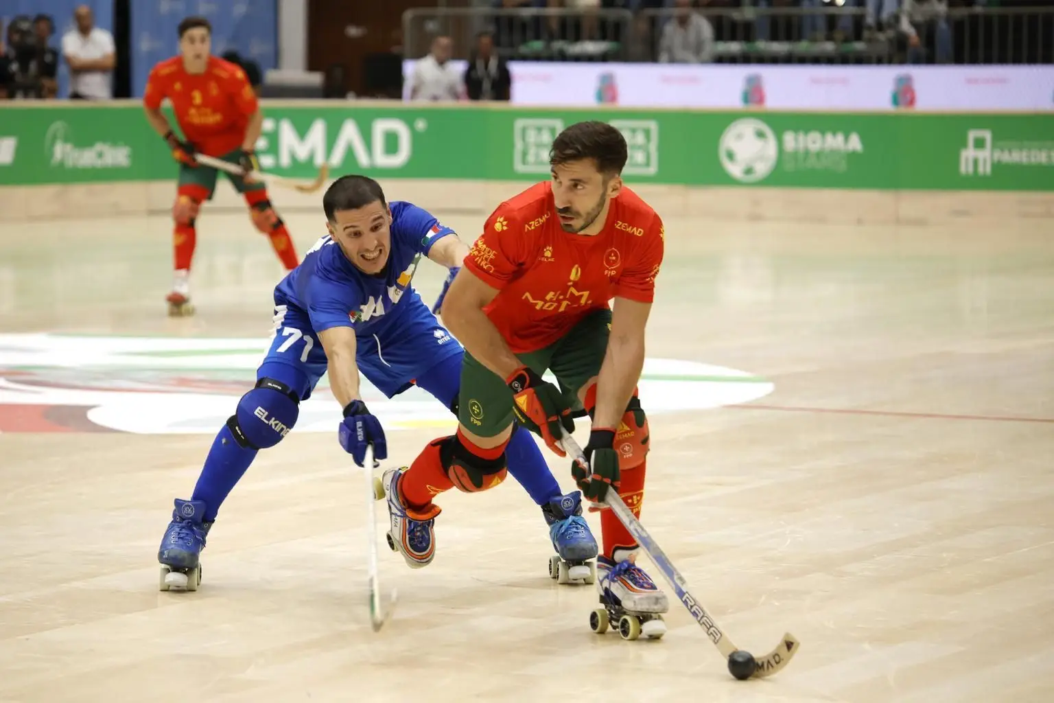 Portugal entrou a perder no Europeu de hóquei em patins