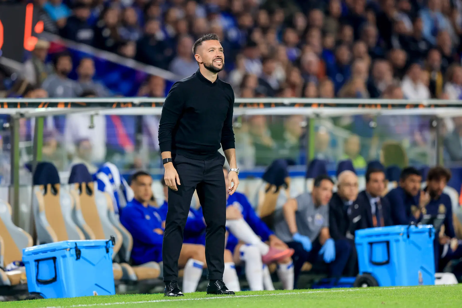 Francesco Farioli diz que a “jogada do 2.º golo” do FC Porto frente ao Estrela Vermelha é “uma boa imagem” daquilo que a equipa quer ser
