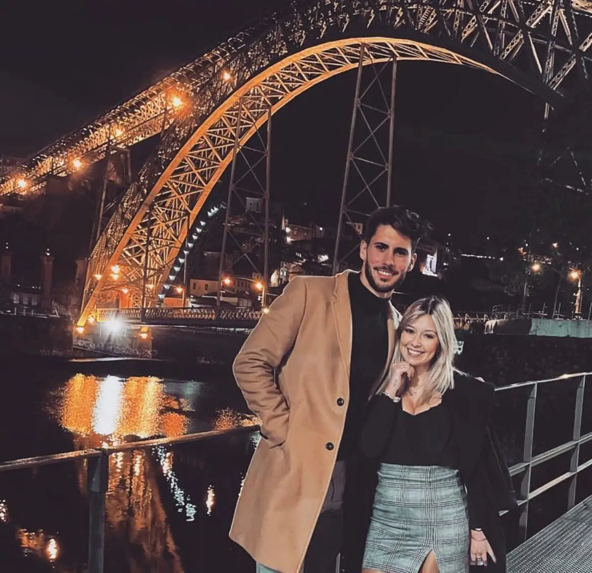 Pedro com a mulher, Vanessa