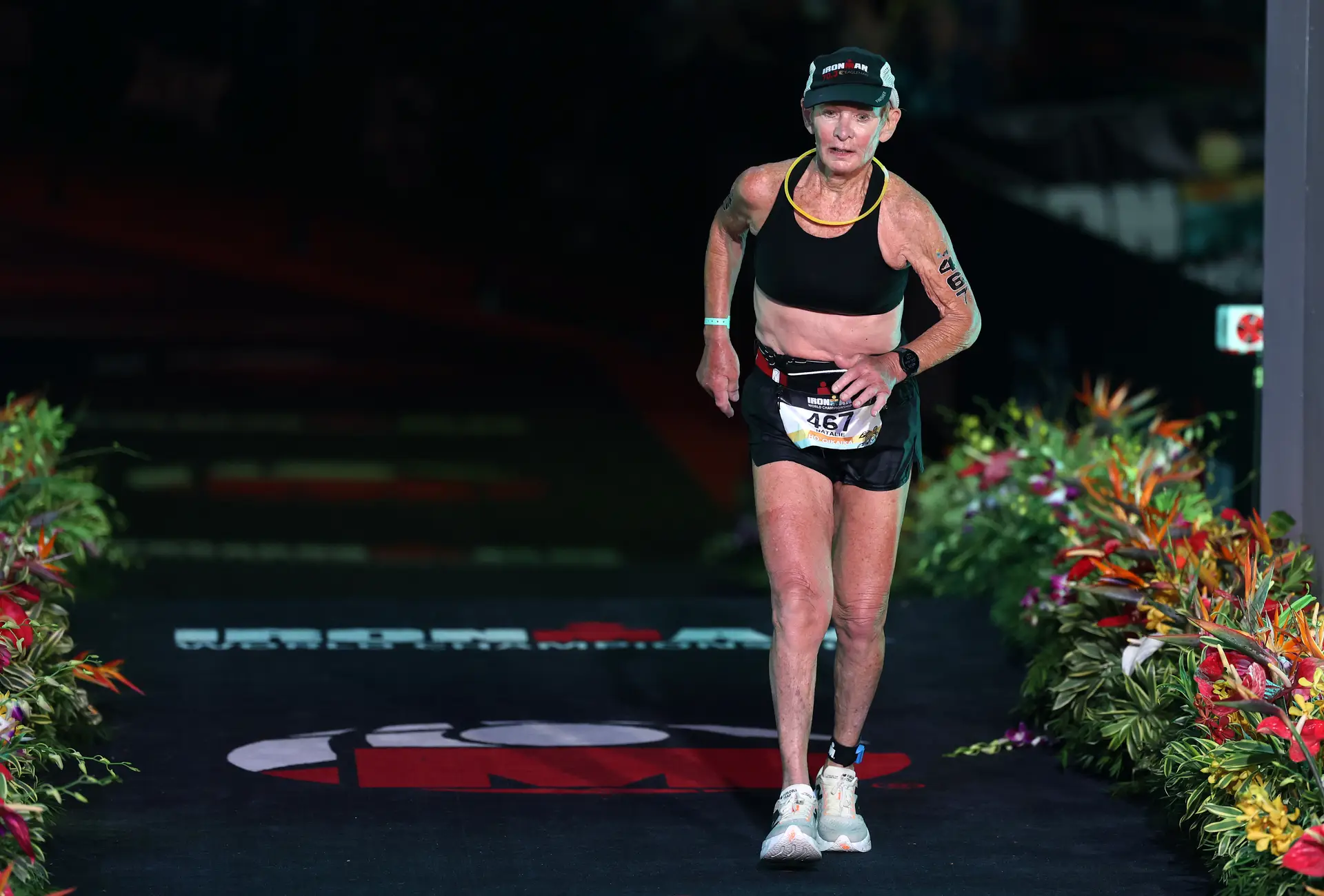 Aos 80 anos, Natalie Grabow tornou-se na mulher mais velha de sempre a completar o Mundial de Ironman