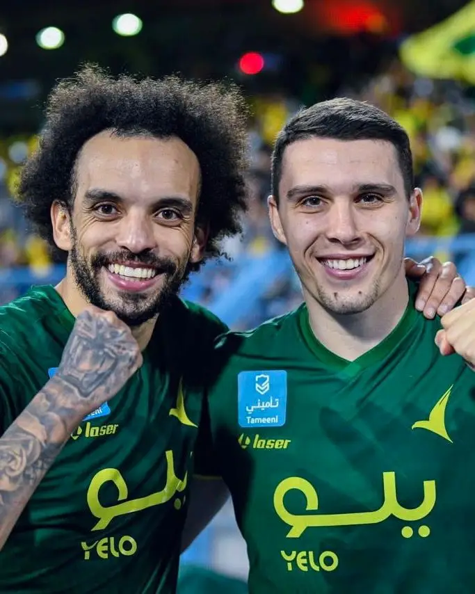Fábio Martins e Pedro Amaral jogaram juntos no l-Khaleej